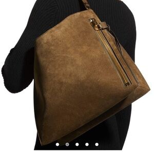 TOM FORD Alix Mix Leather Hobo Bag